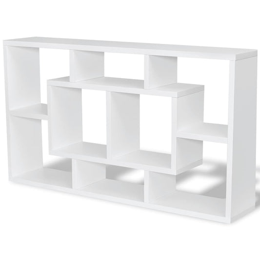Wall Shelf | White | Melamine faced Engineered wood | Medium | Wall Shelf