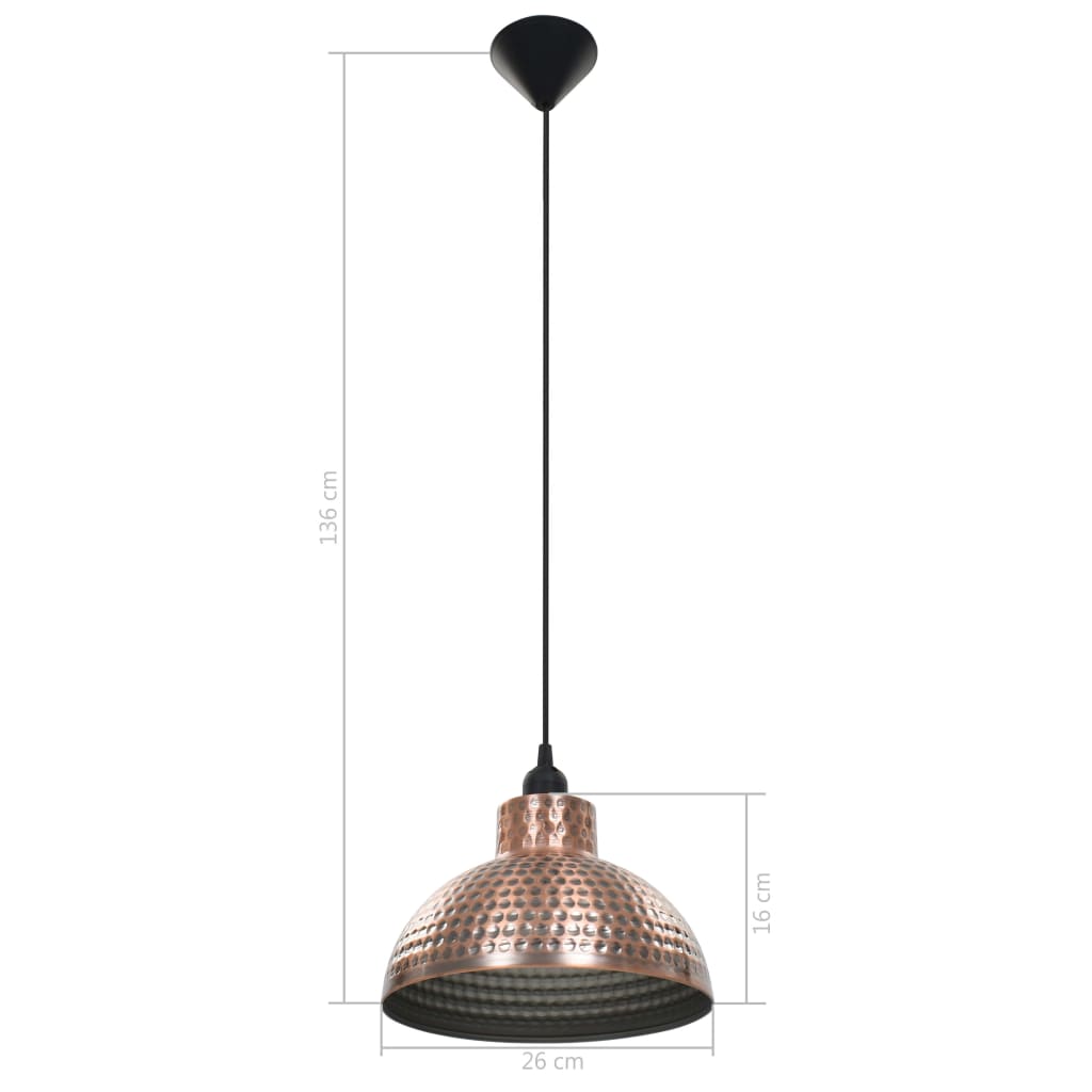 Ceiling Lamp | Copper | High-quality metal | Standard | Modern