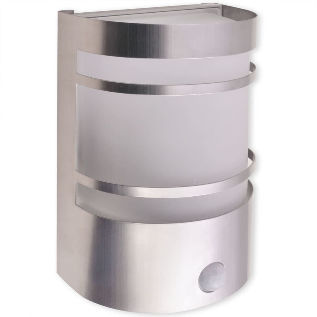 Outdoor Wall Light | Stainless Steel | Medium | Decorative Inlays