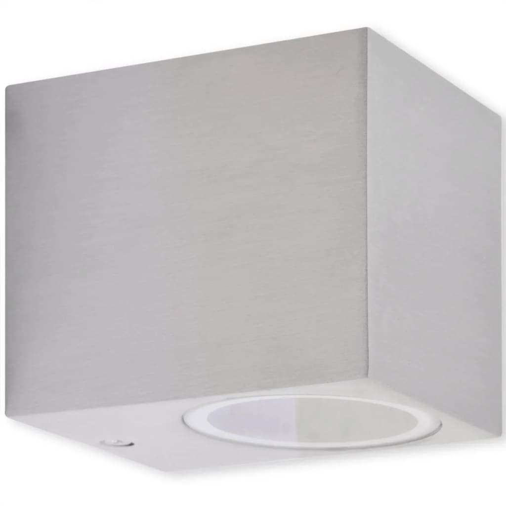 Outdoor Wall Light | Set of 2 | Stainless Steel | Die-cast aluminium