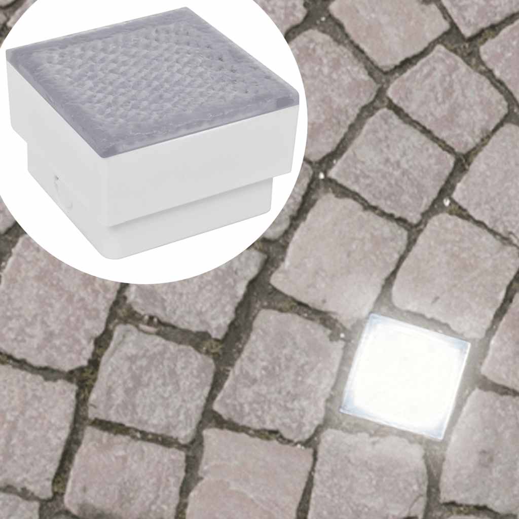 Inground Light | Set of 6 | Warm White | Polycarbonate | 6 pcs