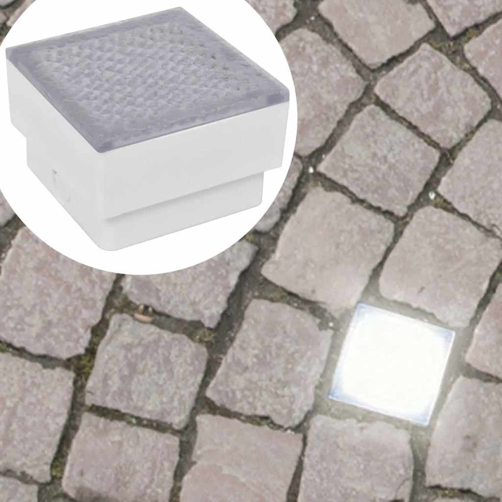 Inground Light | Set of 12 | Warm white | Polycarbonate | Compact