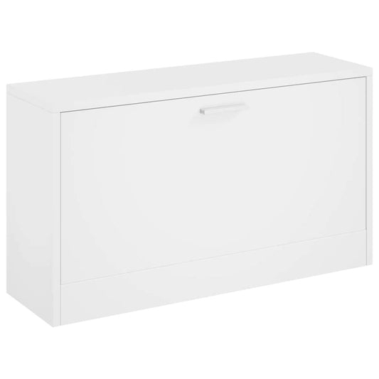 Shoe Rack | White | MDF and Engineered wood | Medium | Shoe Rack