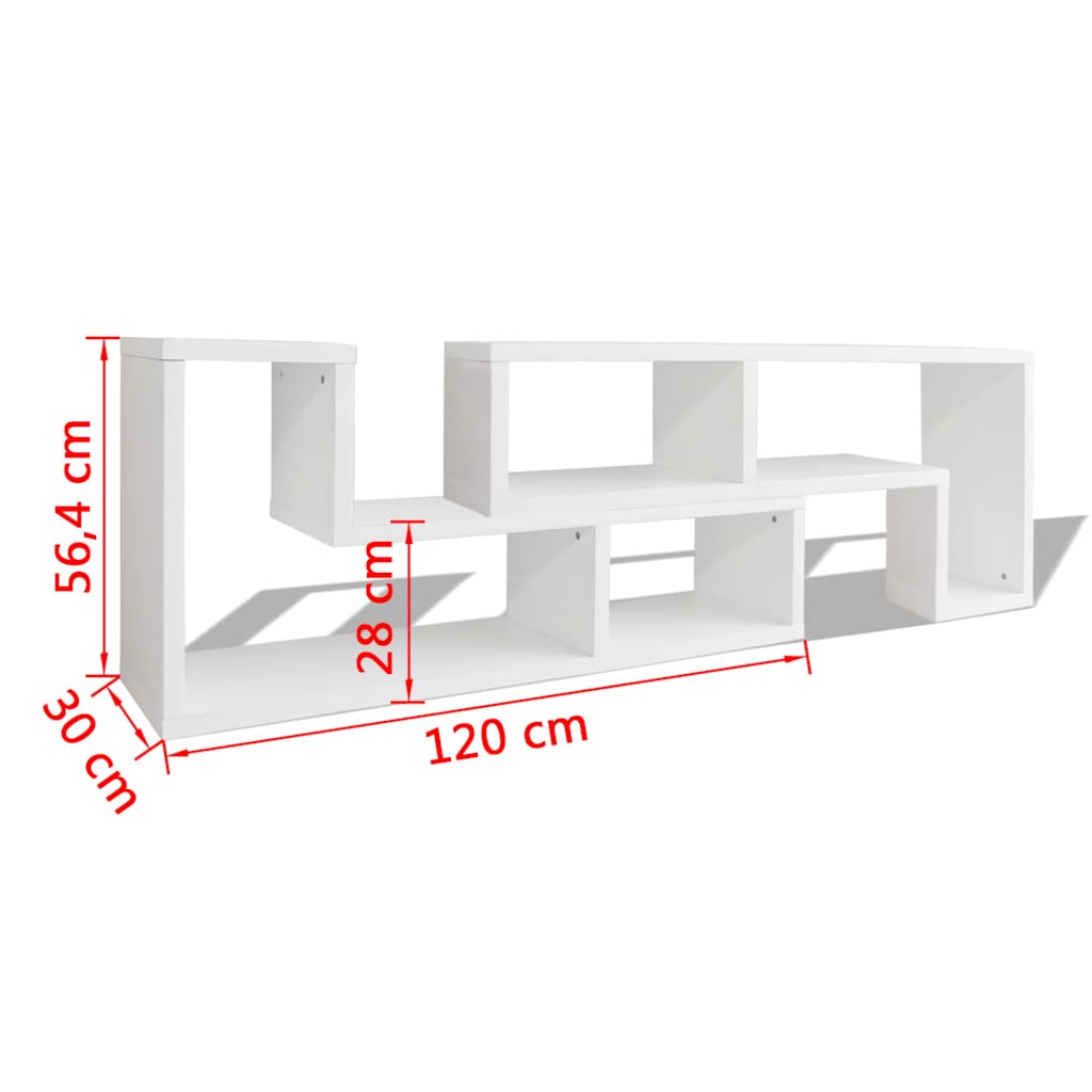 TV Stand | White | MDF and Engineered Wood | Modular | TV Stand