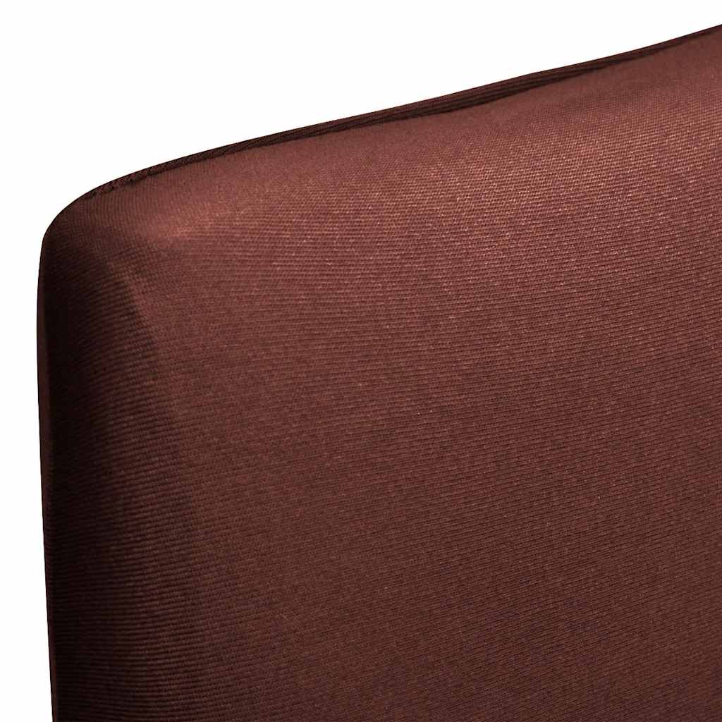 Chair Cover | Set of 4 | Brown | 90% Polyester, 10% Elastane