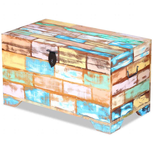 243277 vidaXL Storage Chest Solid Reclaimed Wood