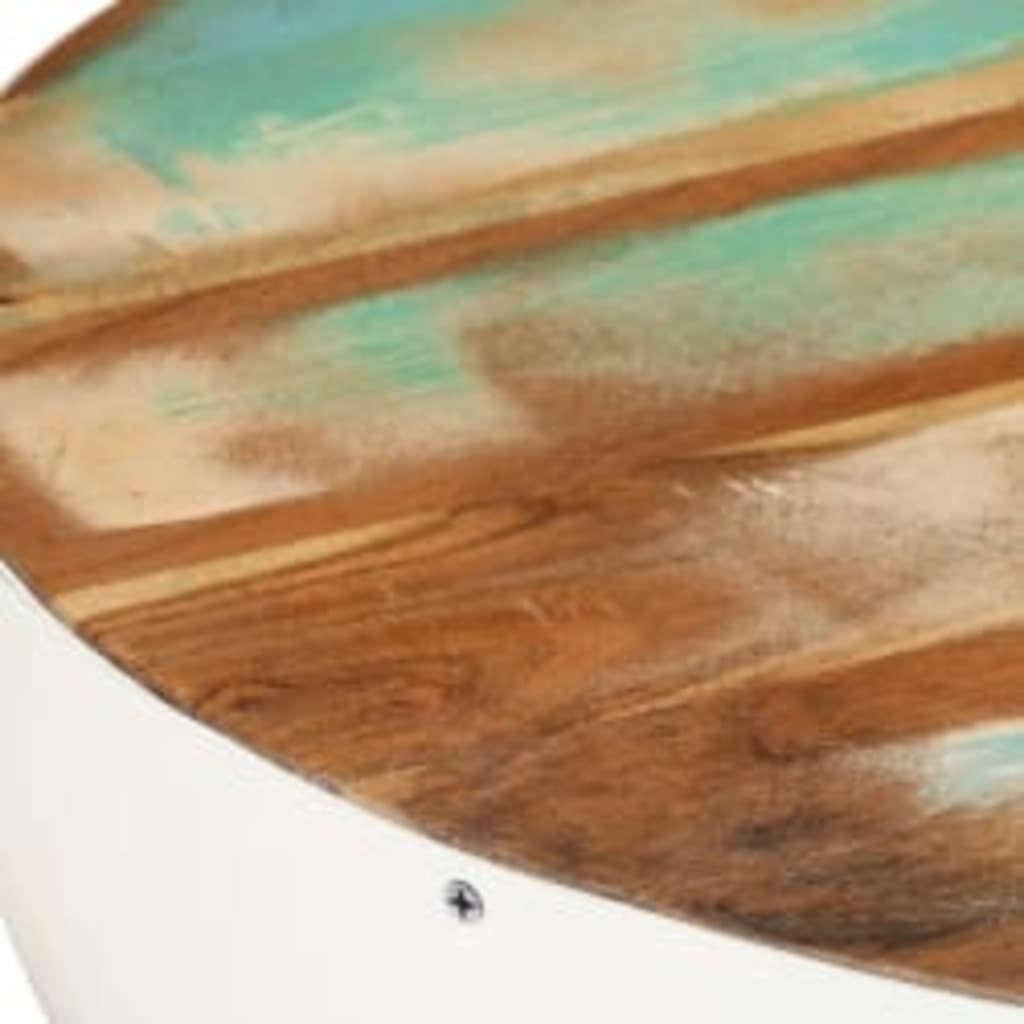 Coffee Table | Multicolour | Solid reclaimed wood, Steel | Medium