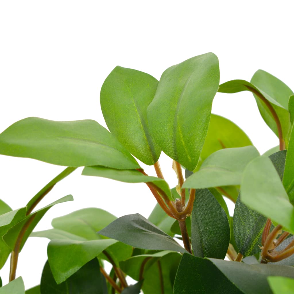 Fake Plant | Green and brown | Polyester and wood | 40 cm