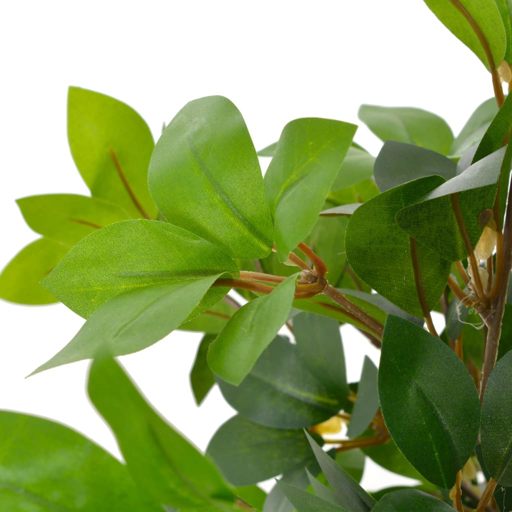 Fake Plant | Green and brown | Polyester and wood | 120 cm tall