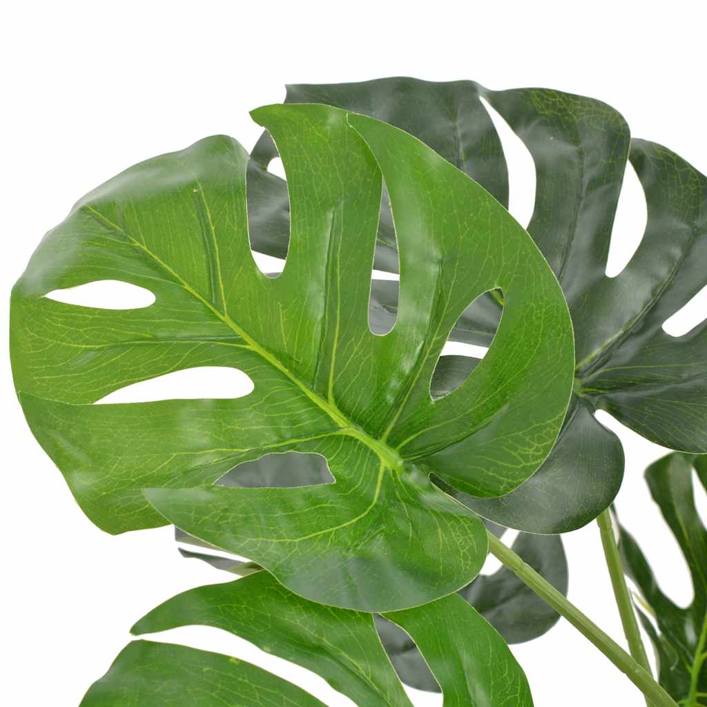 Lifelike Artificial Plant | Green and Brown | Plastic and Iron | Medium