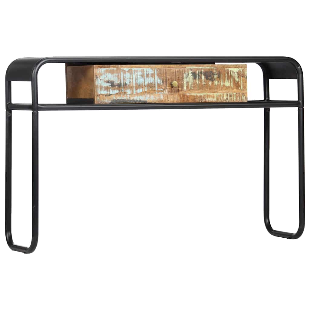 Console Table | Multicolour | Solid reclaimed wood, powder-coated steel
