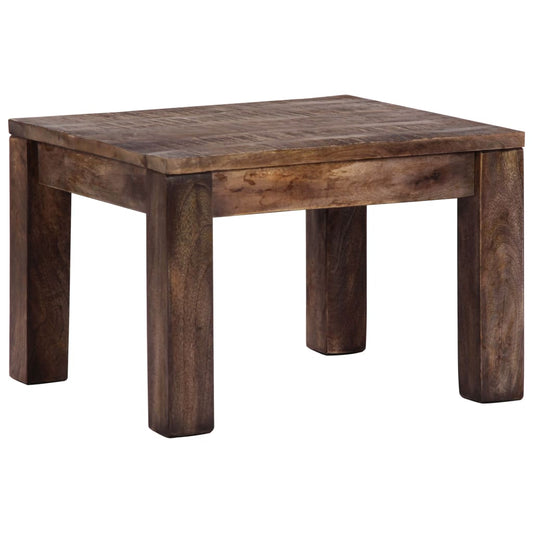Coffee Table | Dark Brown | Solid Mango Wood | Small | Durable