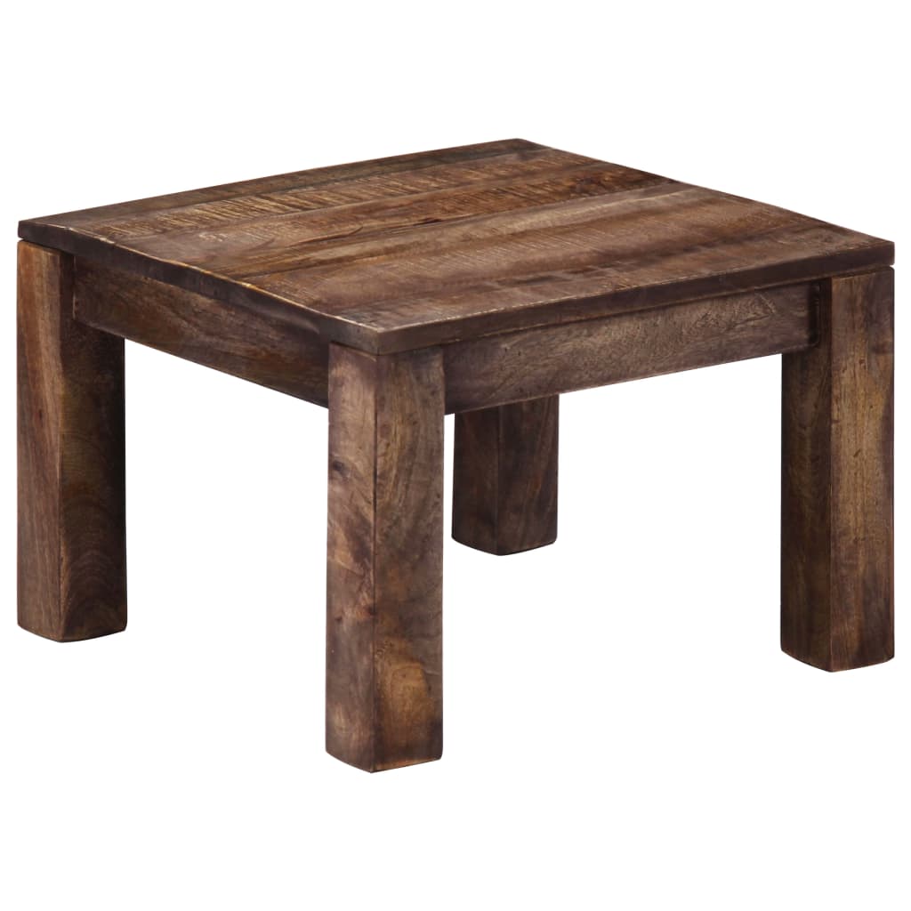 Coffee Table | Dark Brown | Solid Mango Wood | Small | Durable