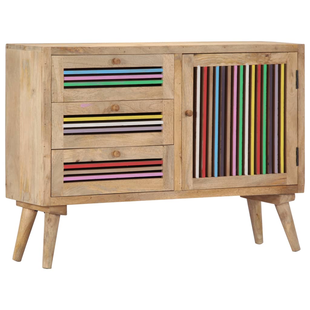 Sideboard | Natural Mango Wood | Solid Mango Wood and Engineered Wood