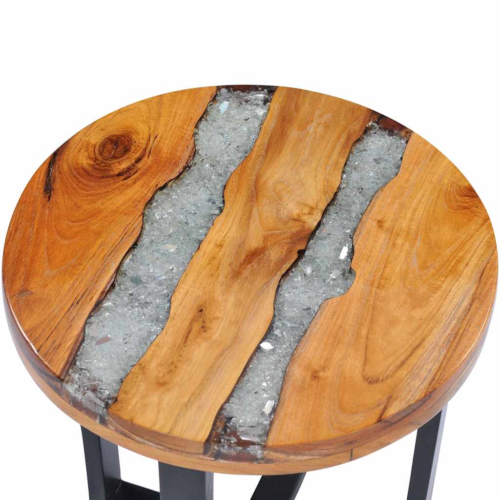 Coffee Table | Multicolour | Solid teak wood, Solid mango wood, Polyresin