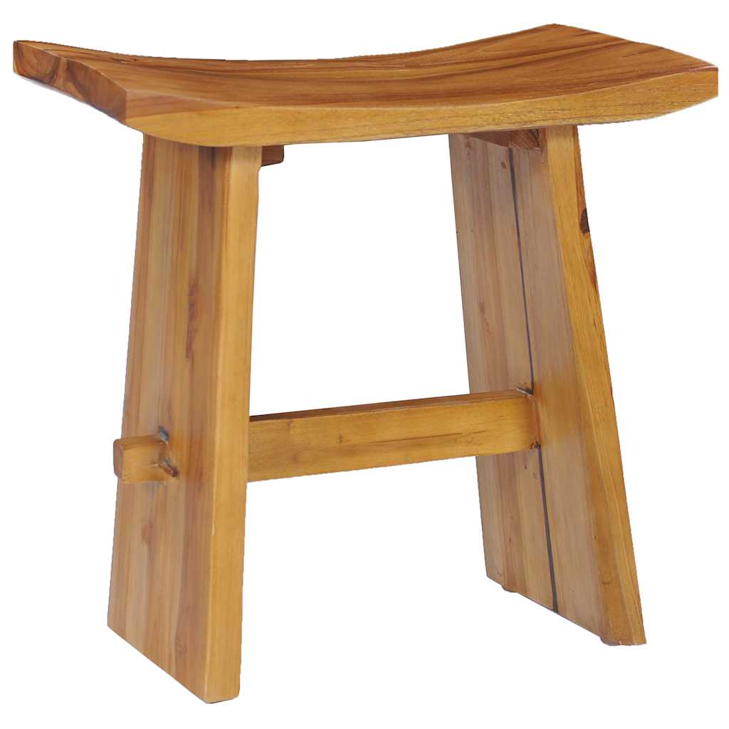 Stool | Teak | Solid teak wood | Compact | Durable | Stool | Rectangular