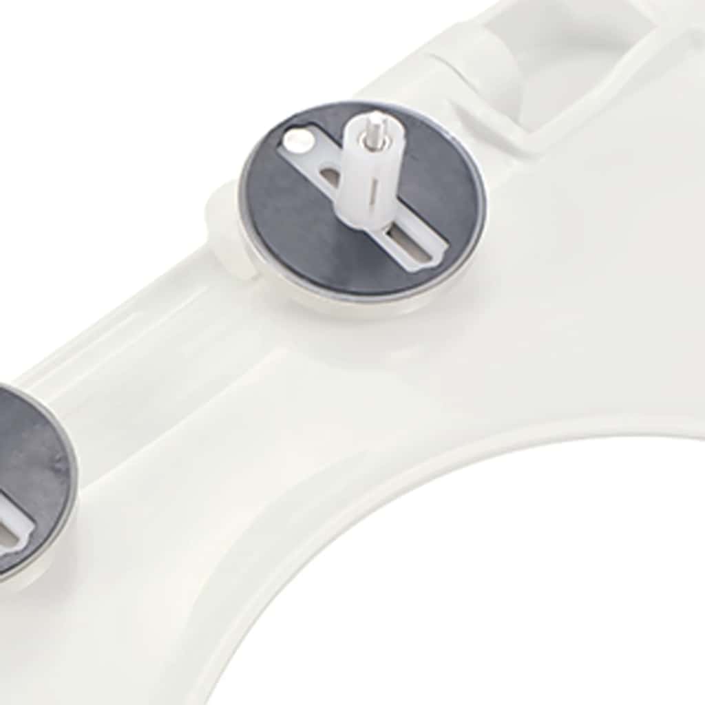 Soft-close Toilet Seat with Quick-release Design White