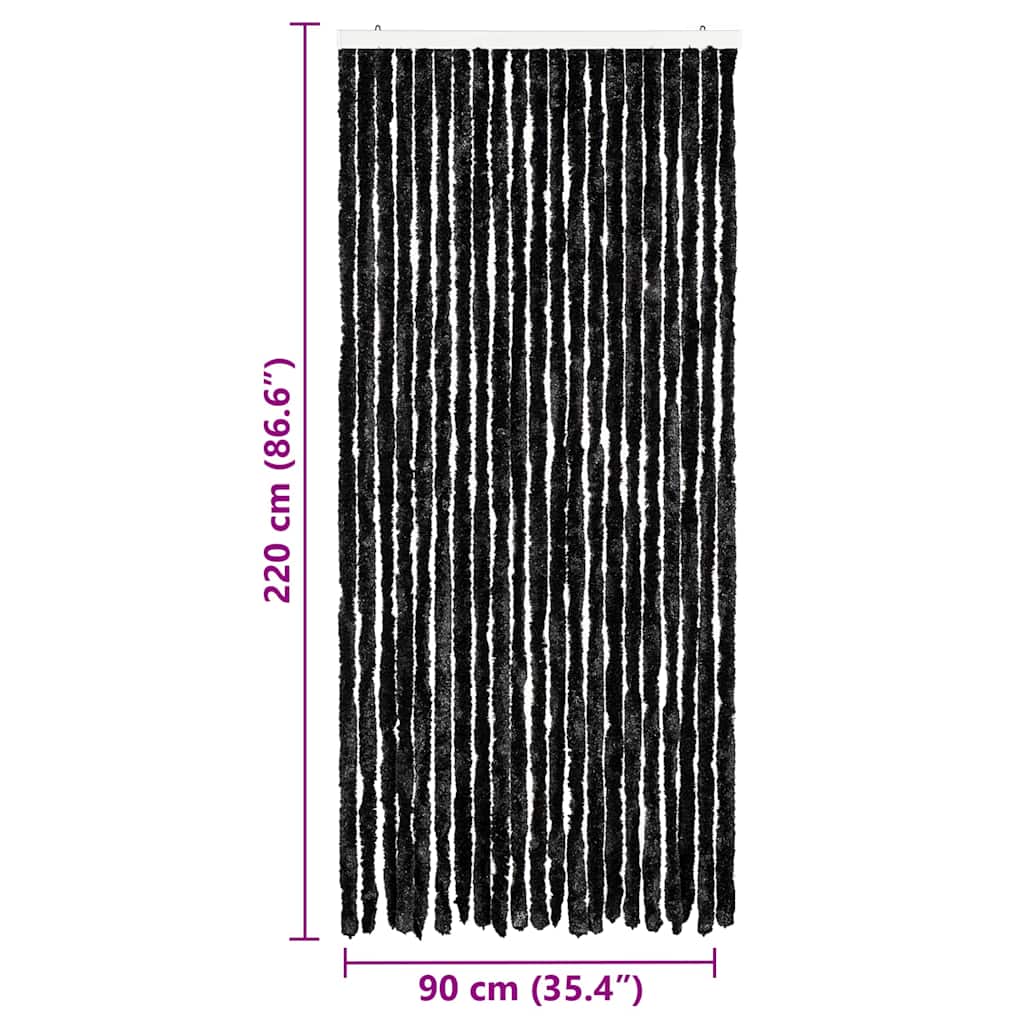 Insect Curtain Anthracite 90x220 cm Chenille