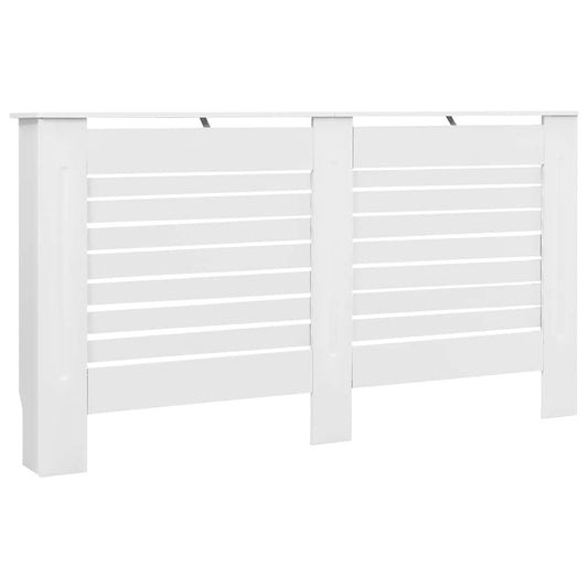 284321 vidaXL Radiator Cover White 152x19x81,5 cm MDF