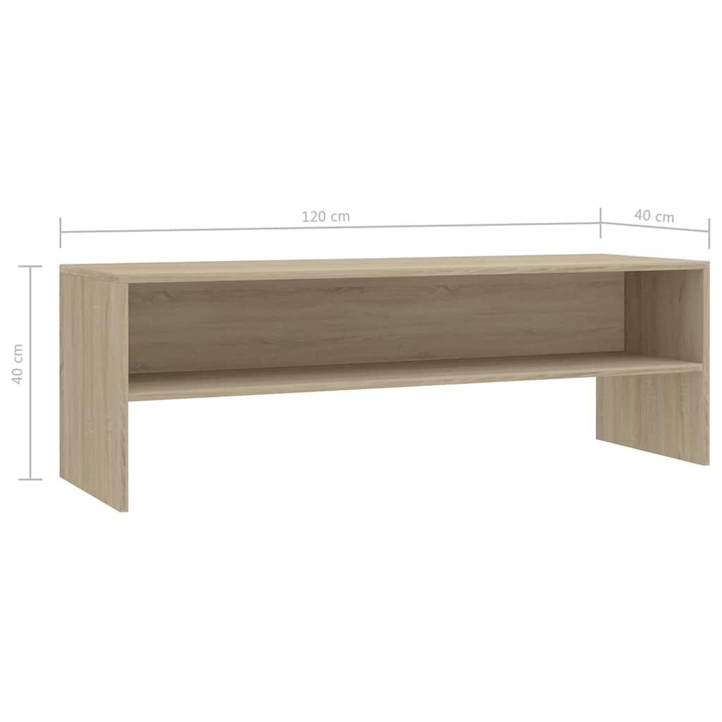 TV Cabinet | Sonoma oak | Engineered wood | Medium | TV Cabinet