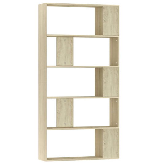 Book Cabinet | Sonoma Oak | Engineered Wood | Standard | Book Cabinet