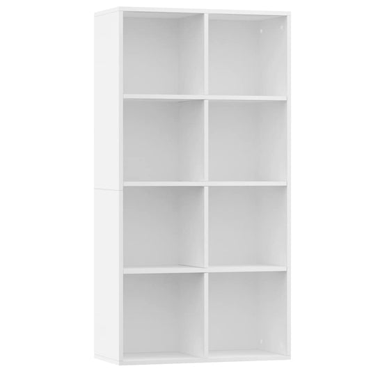 Book Cabinet/Sideboard White 66x30x130 cm Engineered Wood