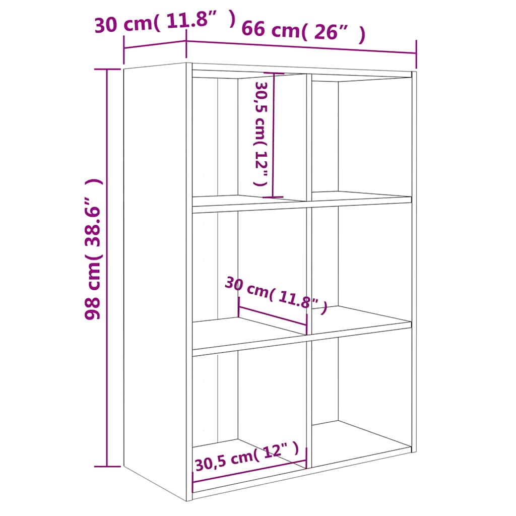 Book Cabinet | White | Engineered wood | Medium | Book Cabinet