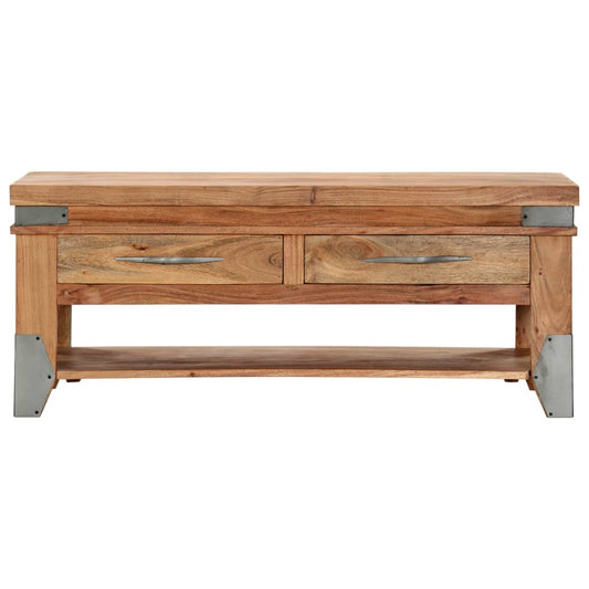 Coffee Table | Natural wood colour | Solid Acacia wood | 110x52x45 cm