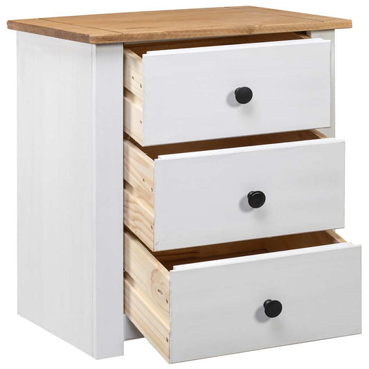 Bedside Cabinet | White | Solid pine wood | Medium | Bedside Cabinet