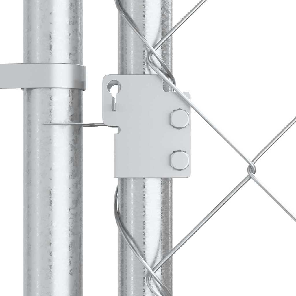 Dog Kennel | Grey | Galvanised steel and polyethylene | Large | Sturdy