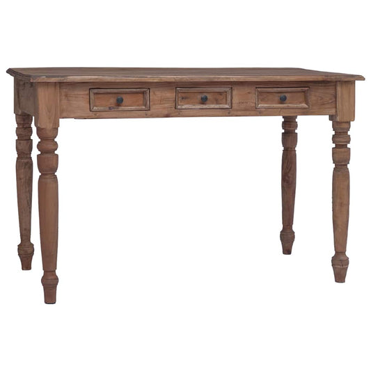 Desk | Warm brown | Solid mahogany wood | Medium | Storage | Desk