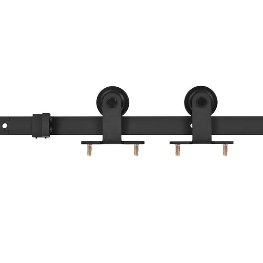 Sliding Door SKIEN Hardware Kit 183 cm Steel Black