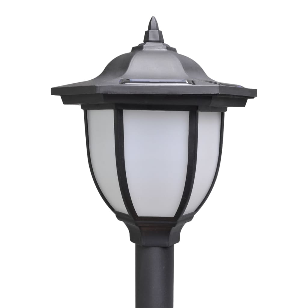 Garden Lamp | Set of 4 | Black, Cool White | Tough plastic, PP material