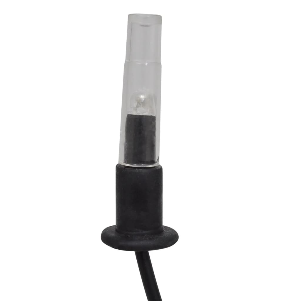 Garden Lamp | Set of 6 | Transparent | Plastic | 9.5 cm Diameter