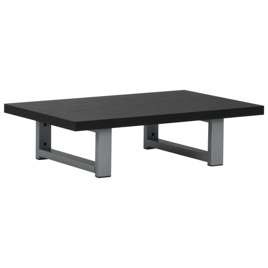 283807 vidaXL Bathroom Furniture Black 60x40x16,3 cm