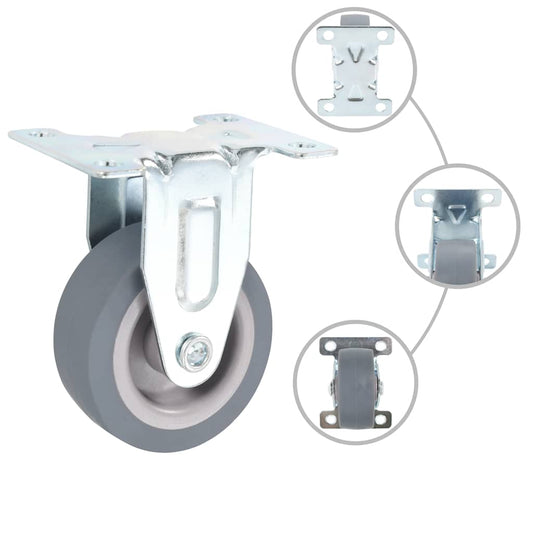 32 pcs Fixed Casters 50 mm