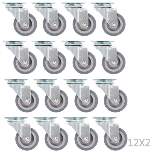 96 pcs Swivel Casters 50 mm