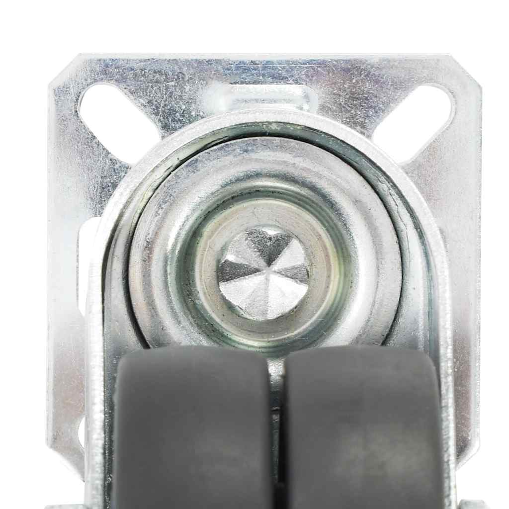 8 pcs Twin-wheel Swivel Casters 50 mm