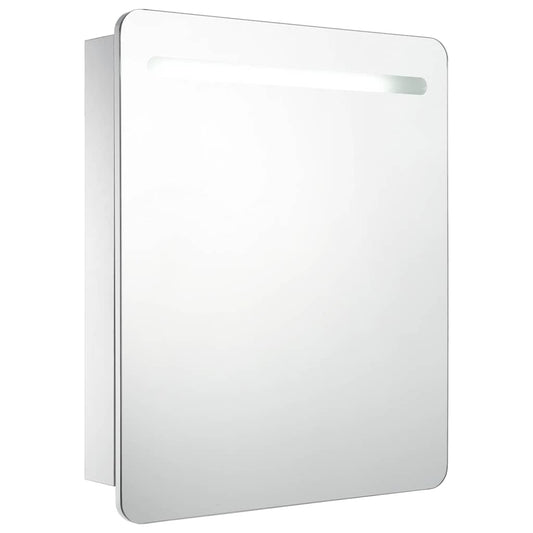 Bathroom Cabinet | White and silver
