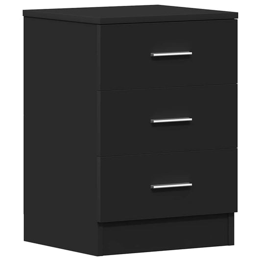 Bedside Cabinet | Black | Engineered wood | Standard | Bedside Cabinet