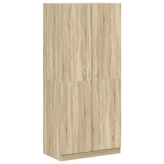 Wardrobe | Sonoma Oak | Engineered Wood | Compact | Wardrobe