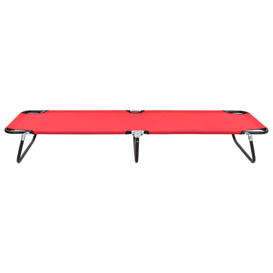 Sun Lounger Red