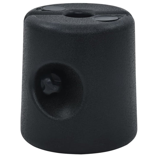 Canopy Weight | Set of 4 | Black | PE (polyethylene) plastic | Standard