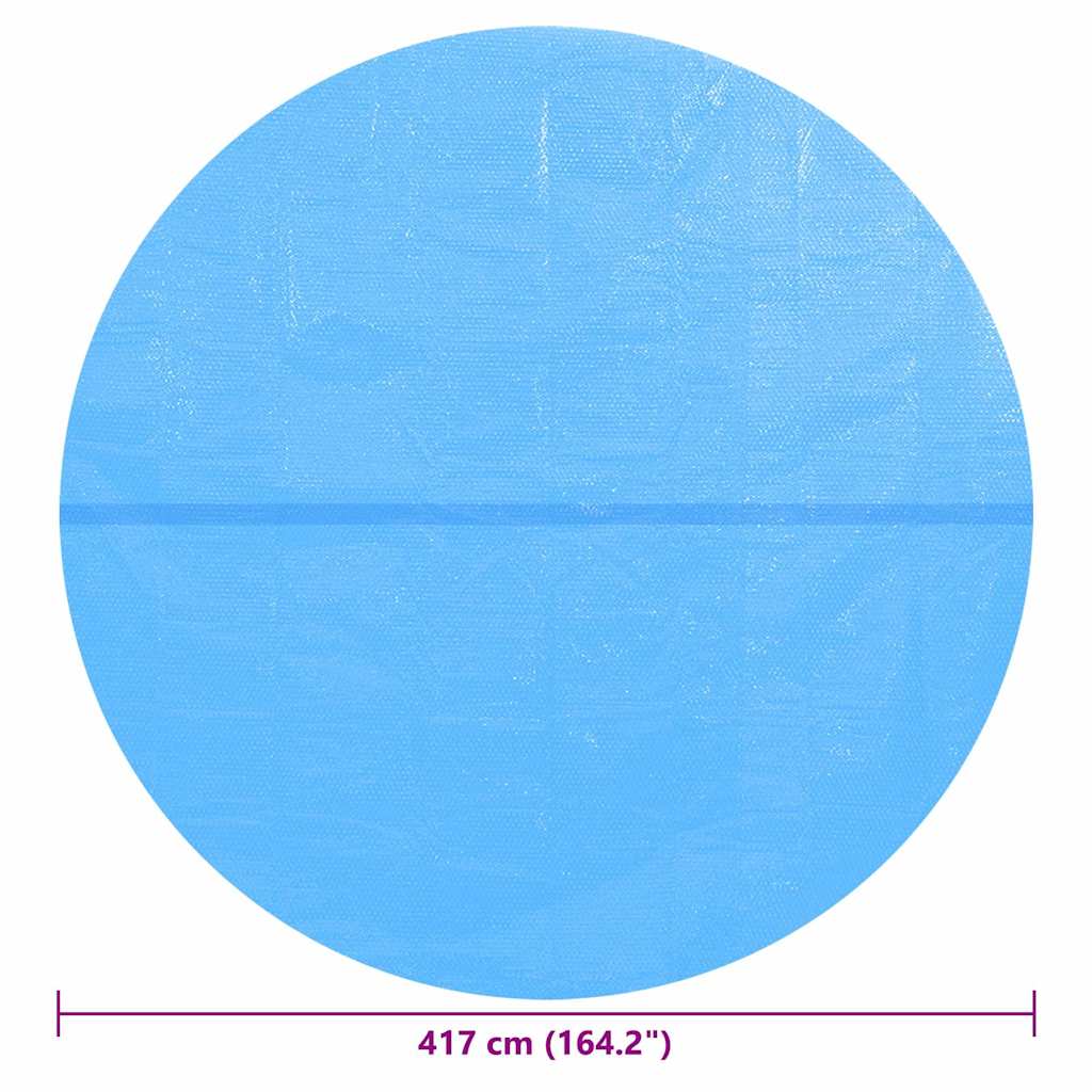 92146 vidaXL Pool Cover Blue 417 cm PE