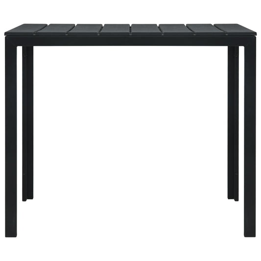 Coffee Table | Black | HDPE, Steel | Medium | Durable | Coffee Table