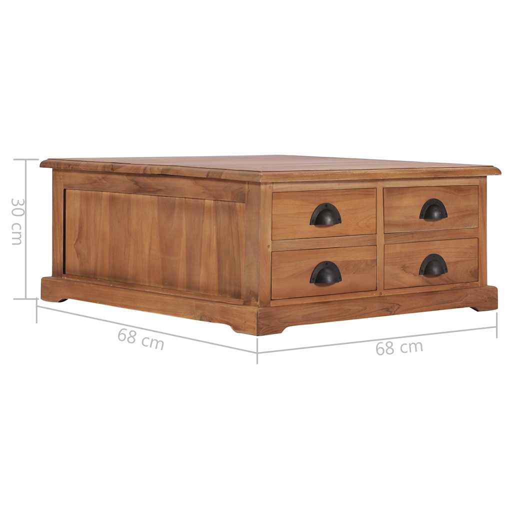 Coffee Table | Natural Teak | Solid Teak Wood | Standard | Coffee Table