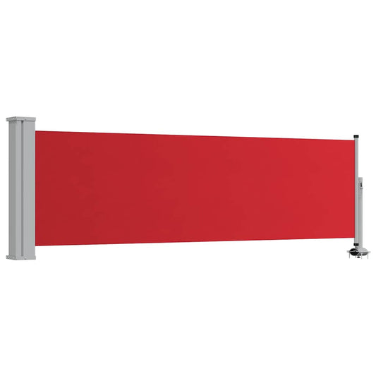 Side Awning | Red and grey