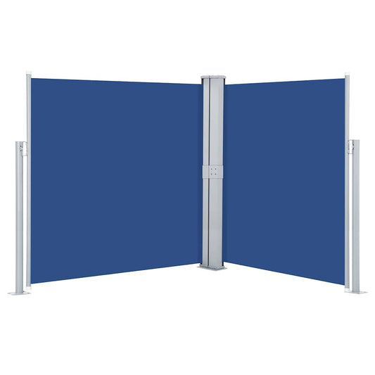 Side Awning | Blue | Polyester with PU coating | 140x600 cm