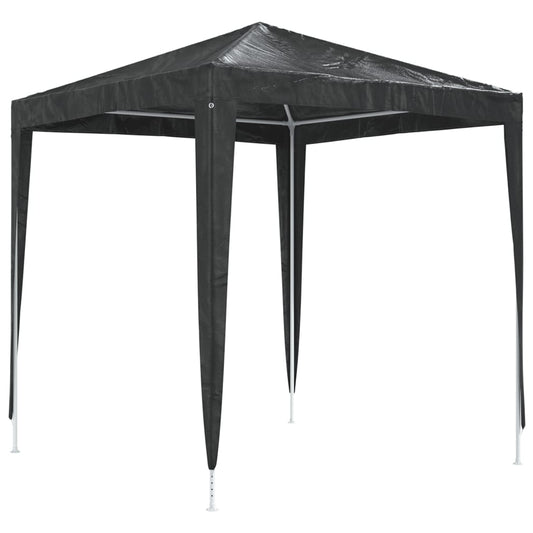 Party Tent | Anthracite | Polyethylene, Steel | 2x2 m | Collapsible