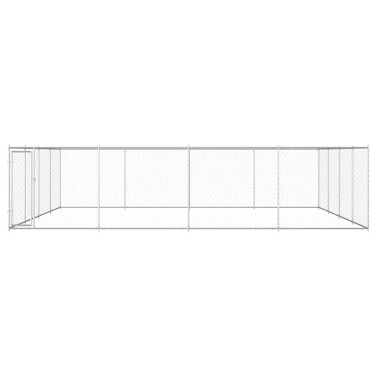Dog Kennel | Silver | Galvanised steel | Extra Large | Rugged